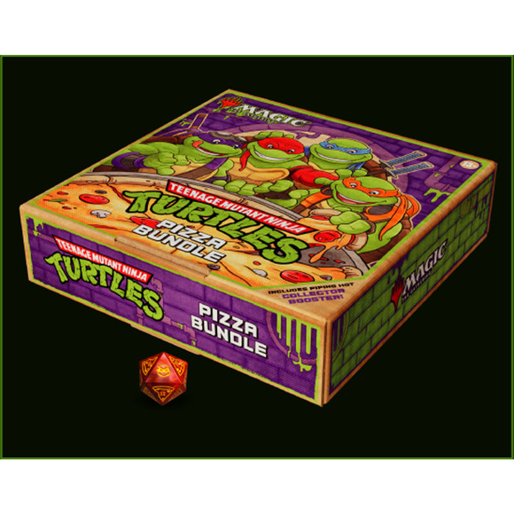 Magic: The Gathering x Teenage Mutant Ninja Turtles Pizza Bundle - PRESALE - Picture 3 of 3